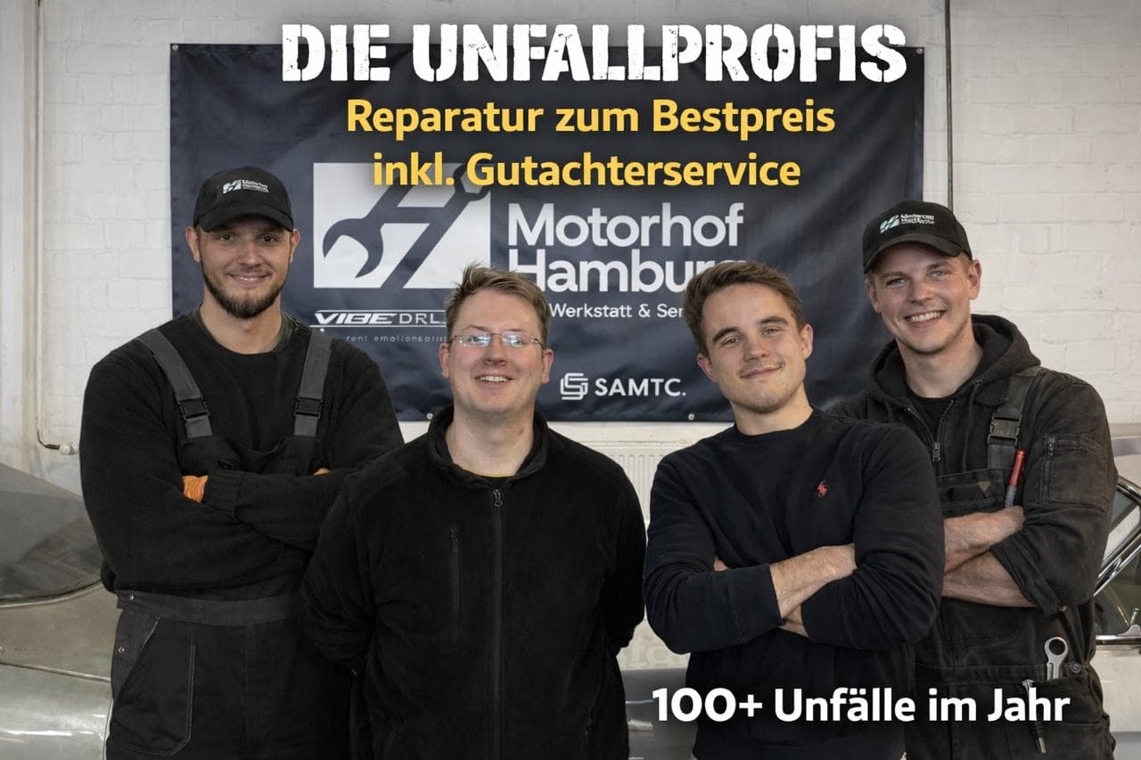 Motorhof Hamburg Team - Professionelle Unfallreparatur in Hamburg